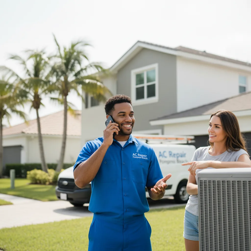 AC Repair Pompano Beach customer support in Arrington